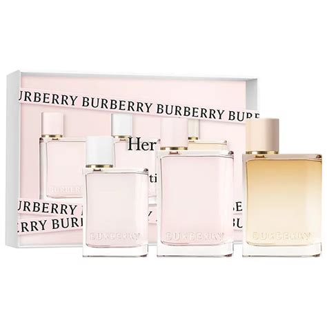 burberry fragrances for women miniature 5 pc gift set kohls|Burberry Mini Her Eau de Parfum Gift Set .